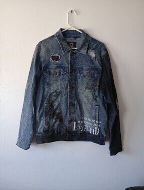 Demolition brand jean jacket Mens size Medium